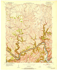 Ford 1952 topographic map thumbnail