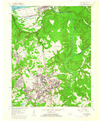 Fort Knox 1960 topographic map thumbnail