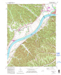 Friendship topographic map thumbnail