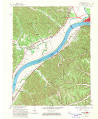 Friendship 1968 topographic map thumbnail