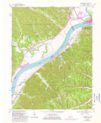 Friendship 1968 topographic map thumbnail