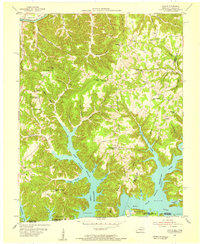 Frogue 1954 topographic map thumbnail