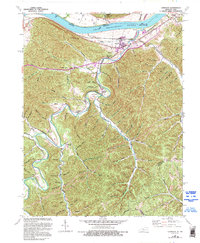 Garrison 1949 topographic map thumbnail