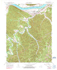 Garrison 1949 topographic map thumbnail