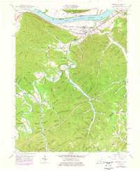 Garrison 1949 topographic map thumbnail