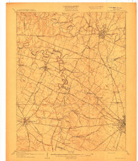 Georgetown 1908 topographic map thumbnail