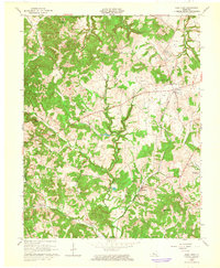 Glen Dean 1963 topographic map thumbnail