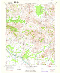Glenville 1953 topographic map thumbnail