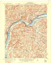 Golconda 1921 topographic map thumbnail