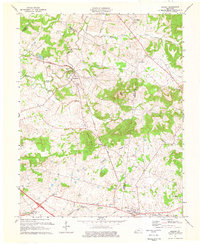 Gracey 1974 topographic map thumbnail