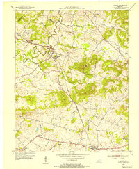 Gracey 1953 topographic map thumbnail