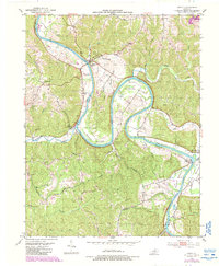 Gratz 1953 topographic map thumbnail