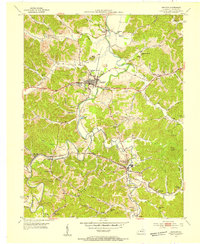 Grayson 1953 topographic map thumbnail