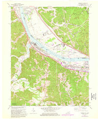 Greenup 1972 topographic map thumbnail