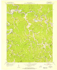Haddix 1954 topographic map thumbnail