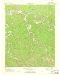 Haddix 1972 topographic map thumbnail