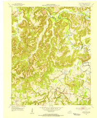 Haleys Mill 1953 topographic map thumbnail