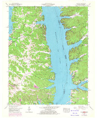 Hamlin 1950 topographic map thumbnail