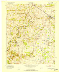 Hammacksville 1951 topographic map thumbnail