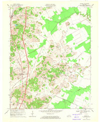 Hanson 1969 topographic map thumbnail