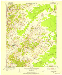 Hanson 1952 topographic map thumbnail