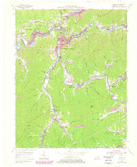 Harlan 1954 topographic map thumbnail