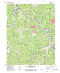 Harold 1992 topographic map thumbnail