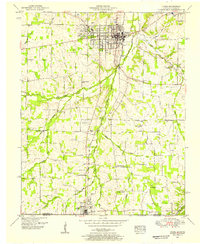 Hazel topographic map thumbnail