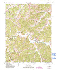 Hazel Green 1965 topographic map thumbnail