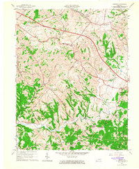 Hedges 1965 topographic map thumbnail
