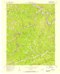 Hellier 1954 topographic map thumbnail