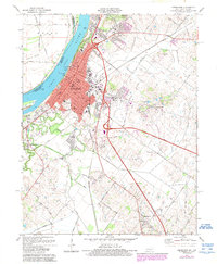 Henderson 1971 topographic map thumbnail