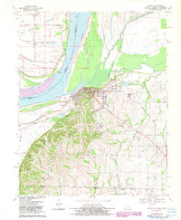 Hickman 1970 topographic map thumbnail