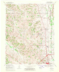 Hickory 1969 topographic map thumbnail