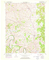 Hillsboro 1951 topographic map thumbnail