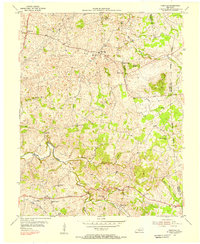 Hiseville 1954 topographic map thumbnail