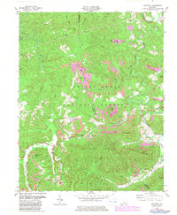 Hollyhill 1979 topographic map thumbnail