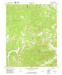 Hollyhill 1979 topographic map thumbnail