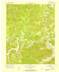 Hollyhill 1952 topographic map thumbnail