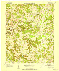 Homer 1951 topographic map thumbnail