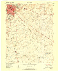 Hopkinsville 1951 topographic map thumbnail