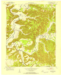 Howardstown 1953 topographic map thumbnail