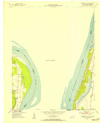 Hubbard Lake topographic map thumbnail