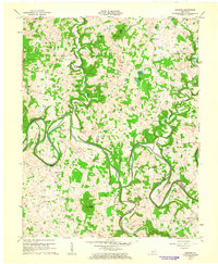 Hudgins 1961 topographic map thumbnail
