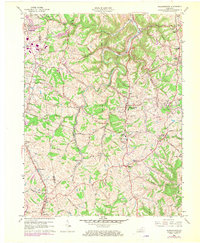 Independence 1961 topographic map preview