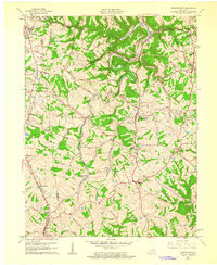 Independence 1961 topographic map preview