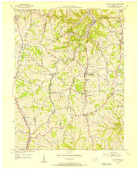 Independence 1955 topographic map thumbnail