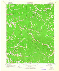 Ivyton 1962 topographic map thumbnail