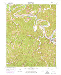 Jackson 1961 topographic map thumbnail