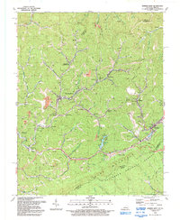Jenkins West 1992 topographic map preview